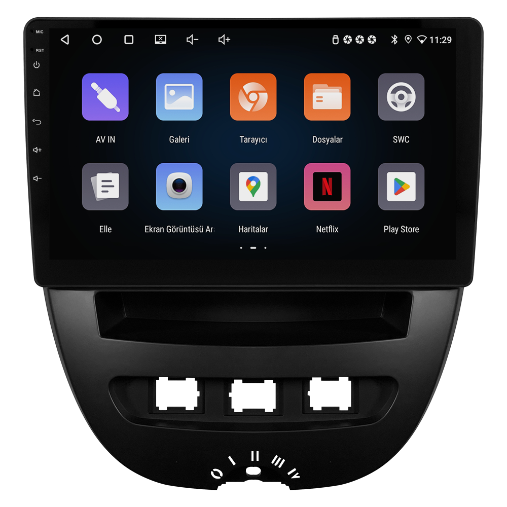 Citroen C1 Android Multimedya Sistemi (2005-2014) CRV-4844XR