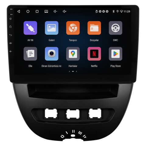 Citroen C1 Android Multimedya Sistemi (2005-2014) CRV-4844XR