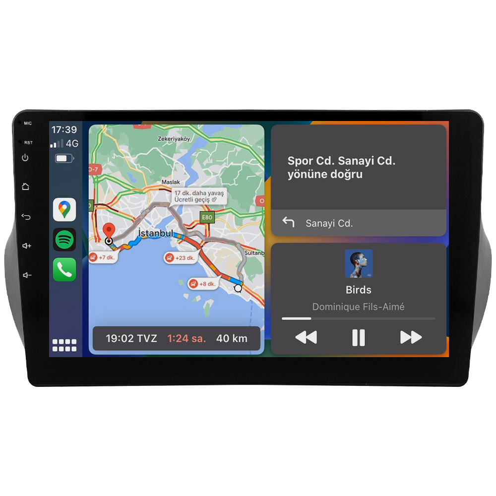 Fiat Fiorino Android Multimedya Sistemi (2005-2020) CRV-4865X