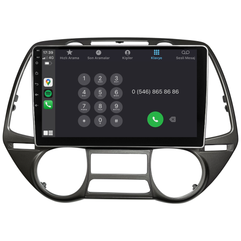 Hyundai I20 Android Multimedya Sistemi (2009-2012) CRV-4284XD