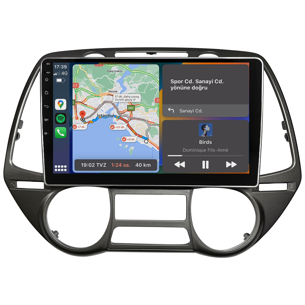 Hyundai I20 Android Multimedya Sistemi (2009-2012) CRV-4284XD