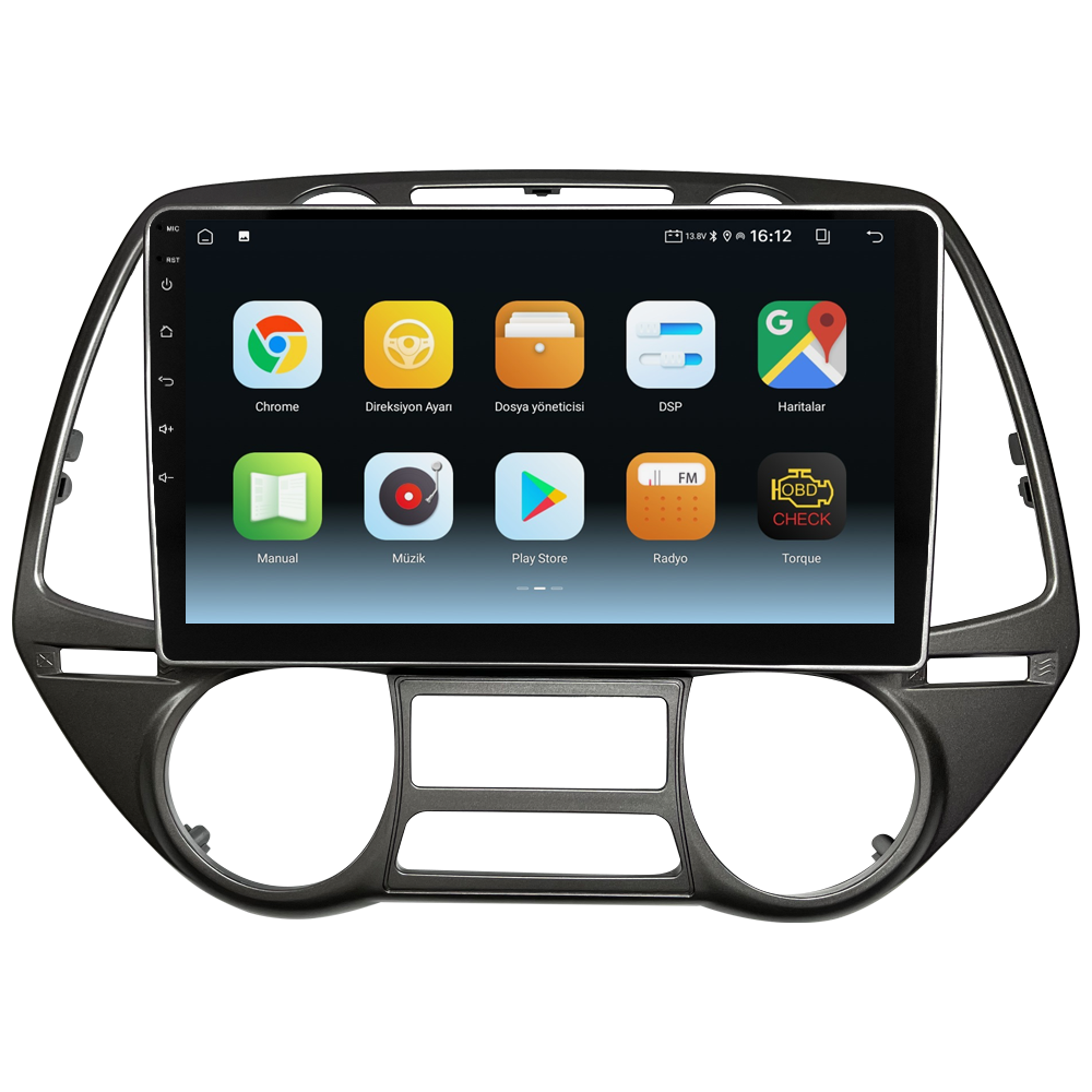 Hyundai I20 Android Multimedya Sistemi (2009-2012) CRV-4284XA