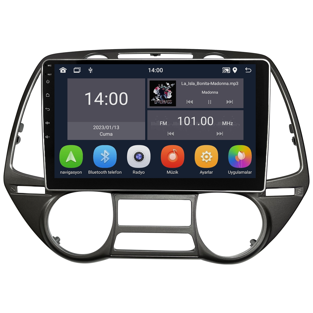 Hyundai I20 Android Multimedya Sistemi (2009-2012) CRV-4284XD