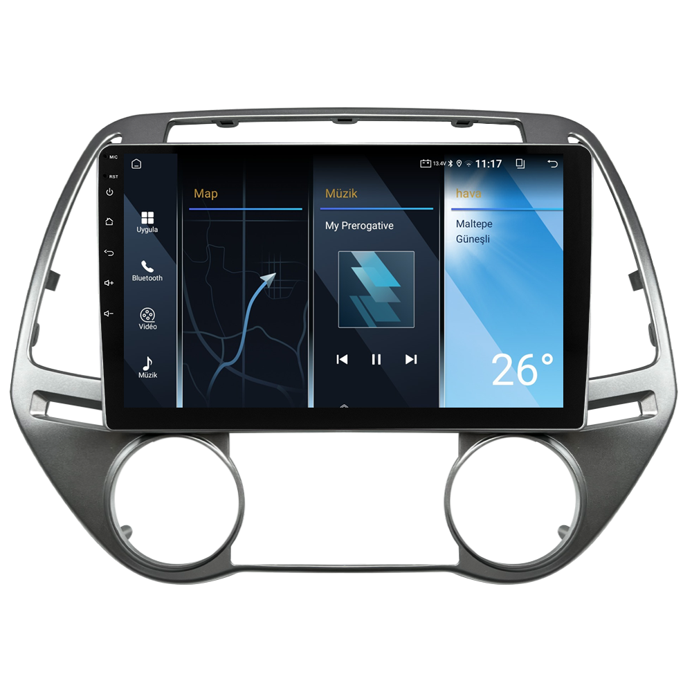 Hyundai I20 Android Multimedya Sistemi (2008-2012) CRV-4285XA