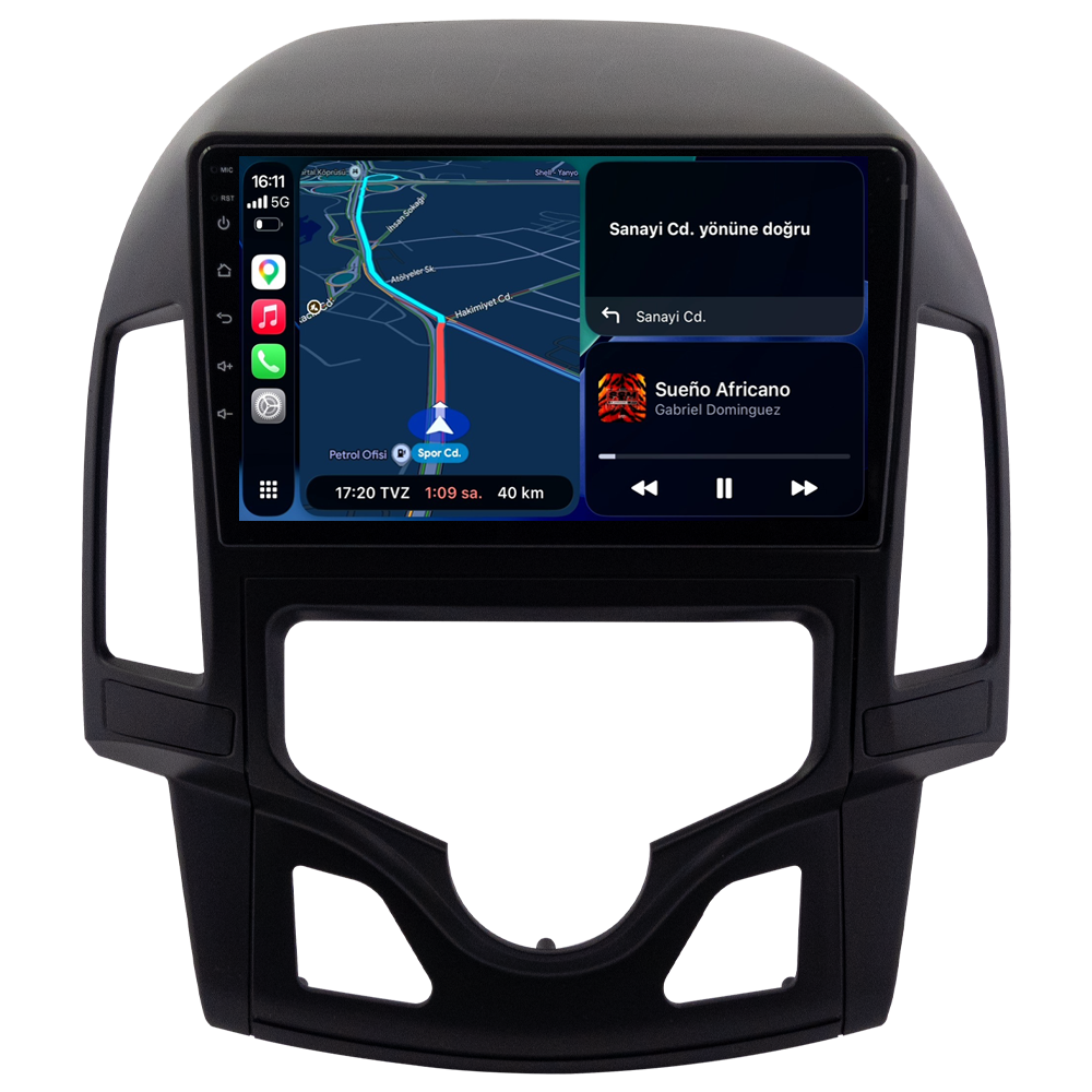 Hyundai i30 Android Multimedya Sistemi (2008-2011) CRV-4282XA
