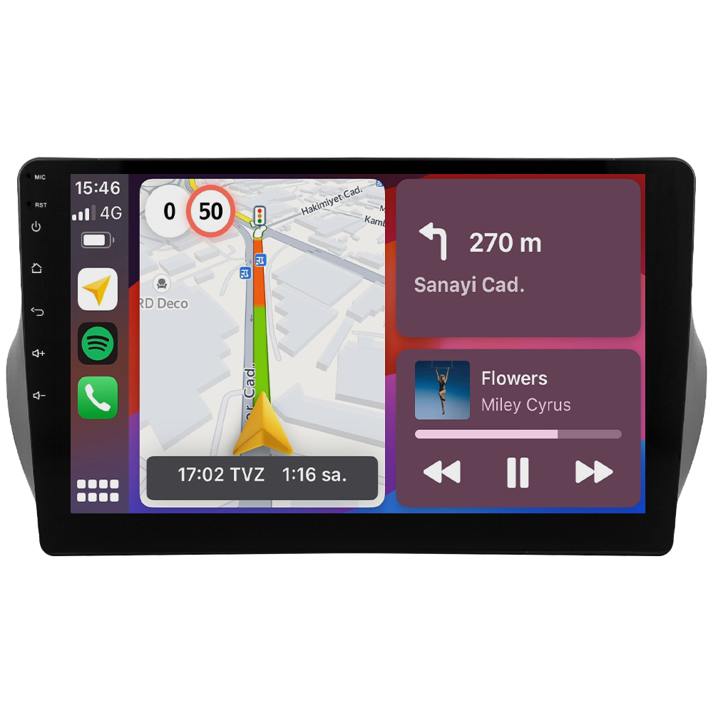 Fiat Fiorino Android Multimedya Sistemi (2005-2020) CRV4865XP