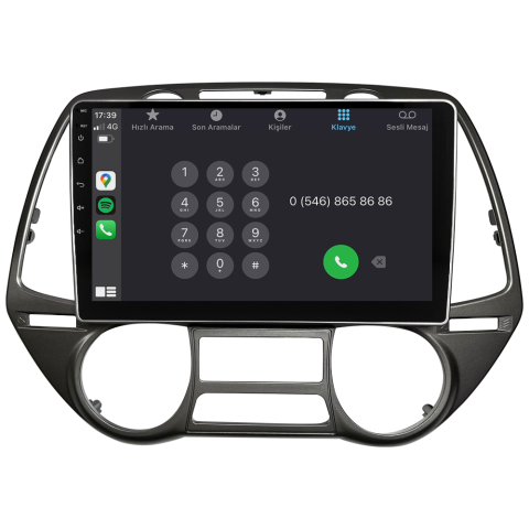 Hyundai I20 Android Multimedya Sistemi (2009-2012) CRV-4284XAA