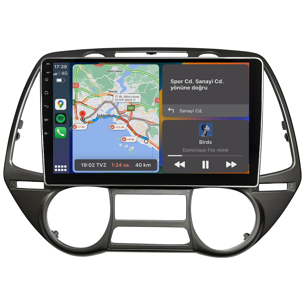 Hyundai I20 Android Multimedya Sistemi (2009-2012) CRV-4284XAA