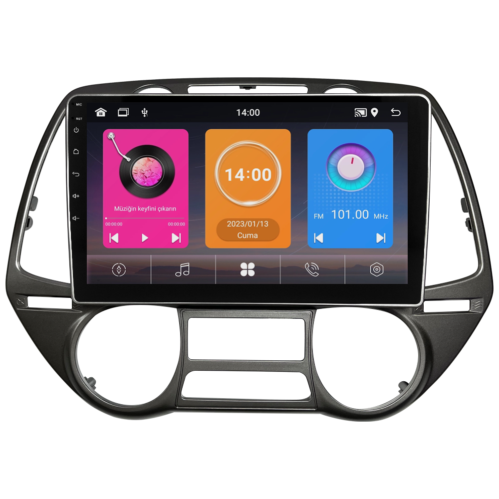 Hyundai I20 Android Multimedya Sistemi (2009-2012) CRV-4284XAA