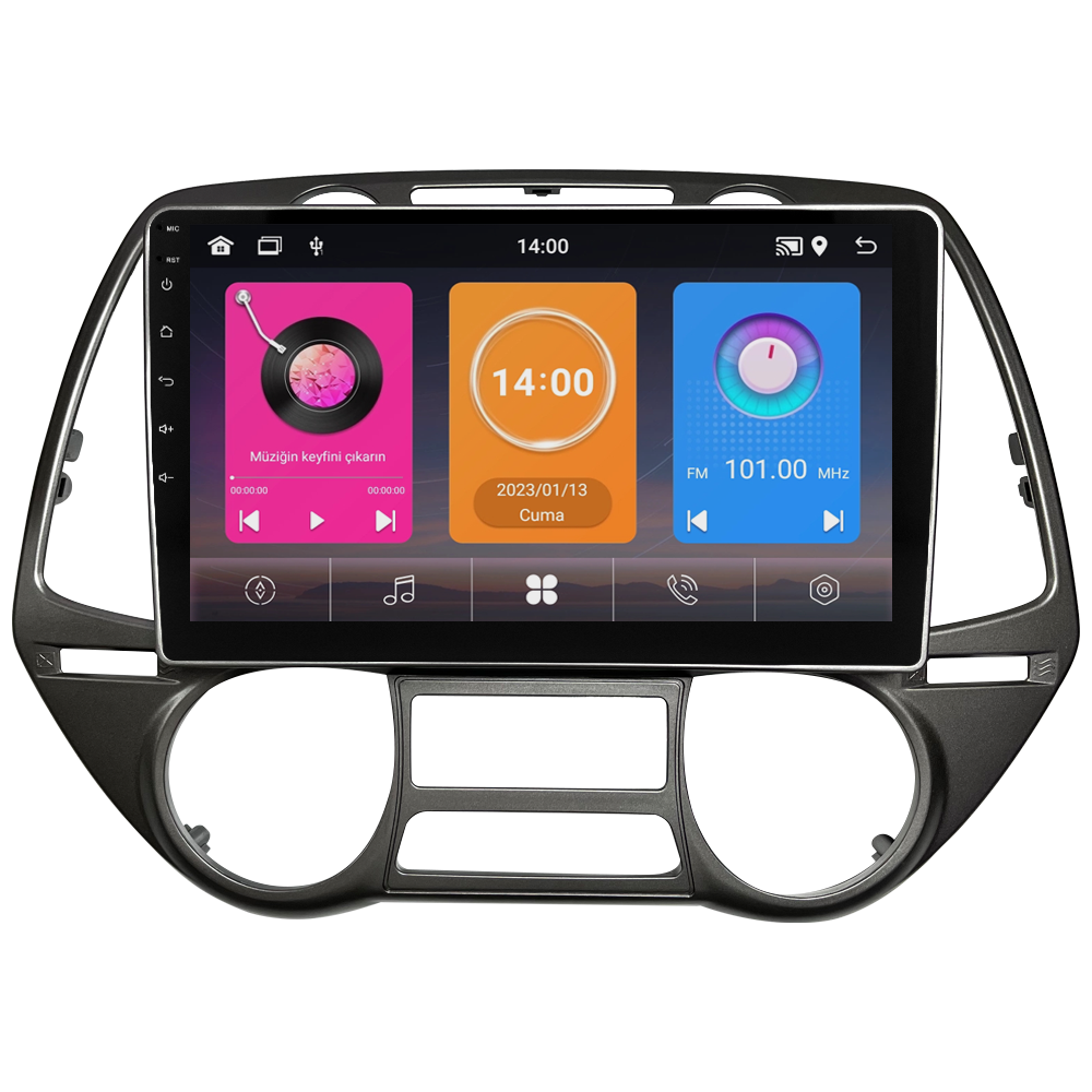 Hyundai I20 Android Multimedya Sistemi (2009-2012) CRV-4284XAA