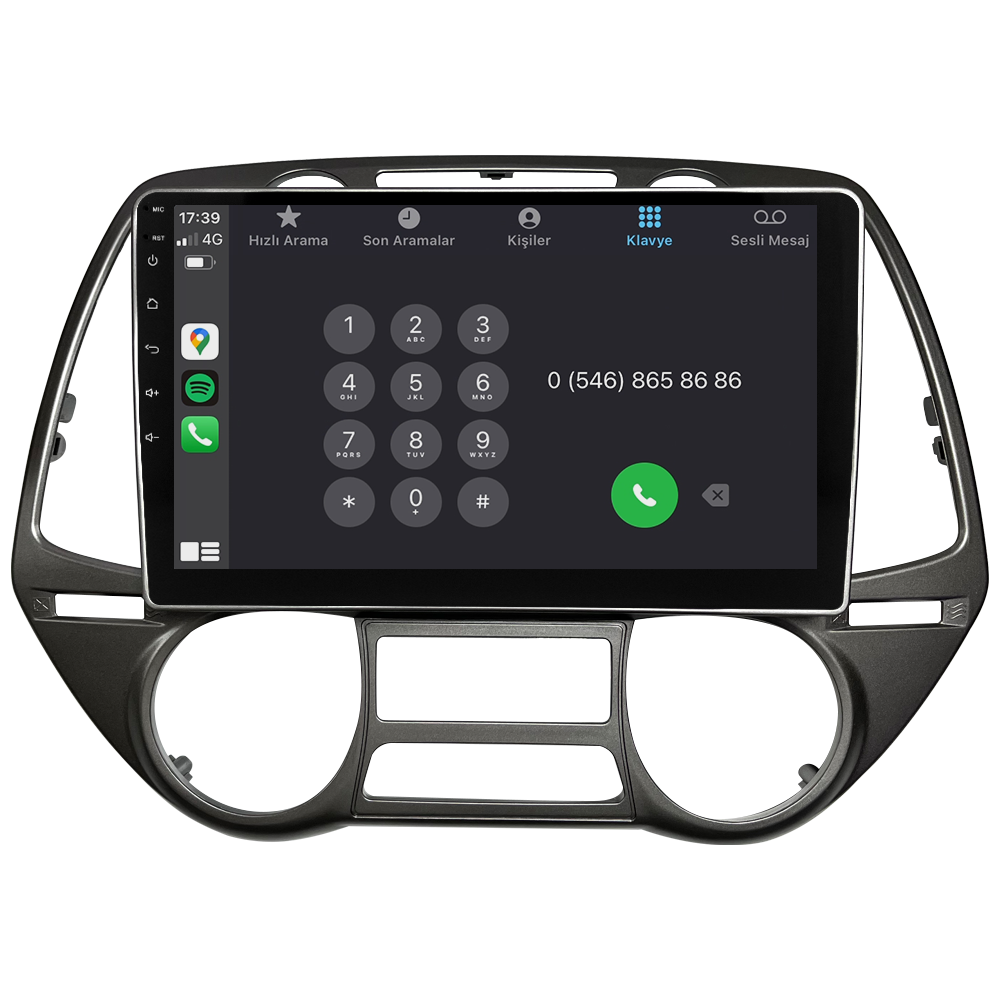 Hyundai I20 Android Multimedya Sistemi (2009-2012) CRV4284XP