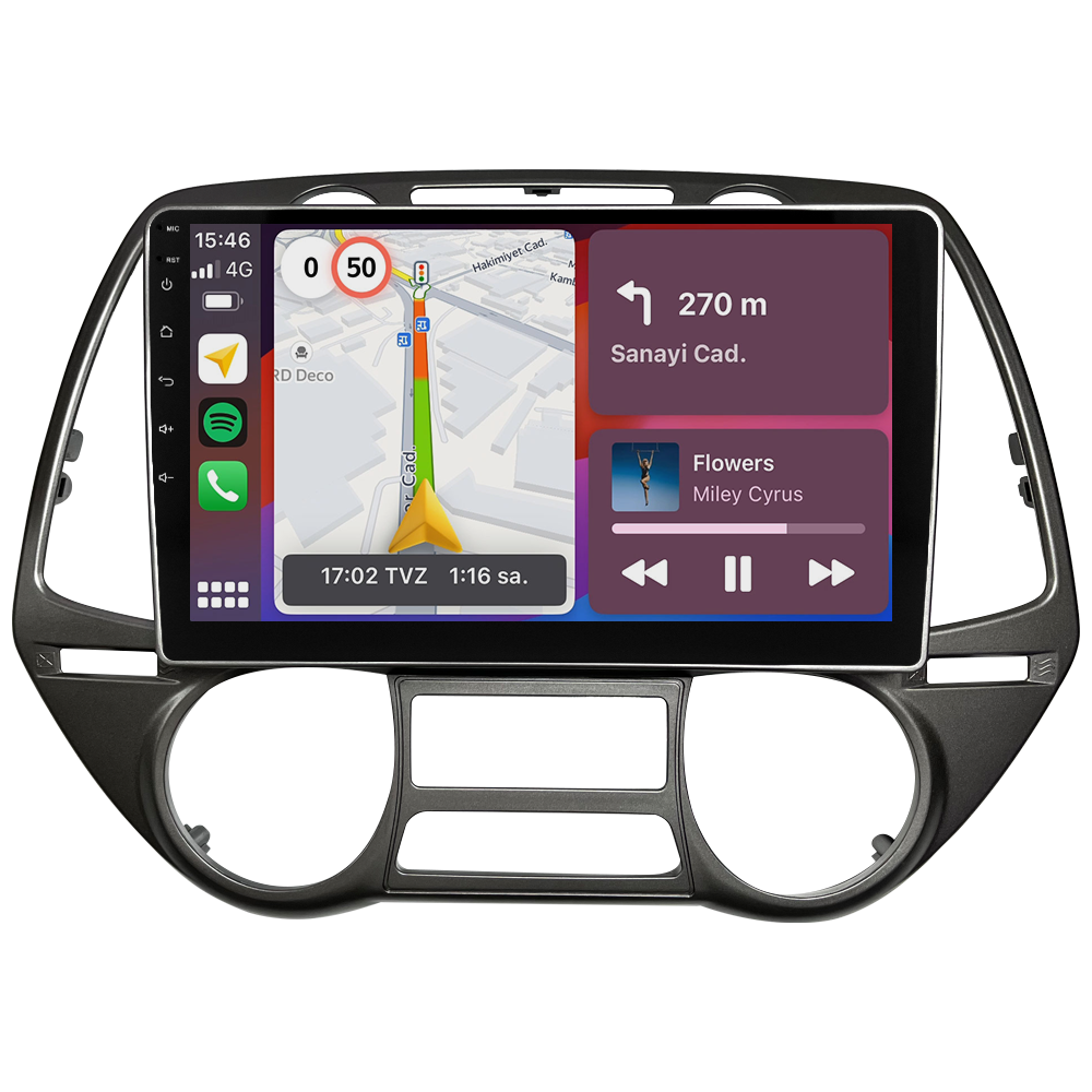 Hyundai I20 Android Multimedya Sistemi (2009-2012) CRV4284XP