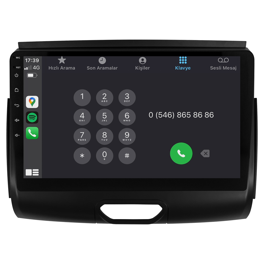 Ford Ranger Android Multimedya Sistemi (2015-2020) CRV-4858X