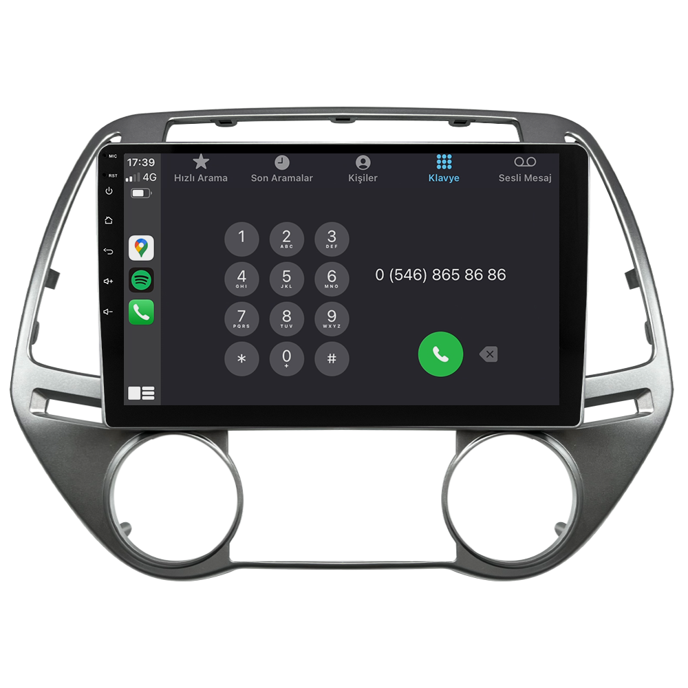 Hyundai I20 Android Multimedya Sistemi (2008-2012) CRV-4285X