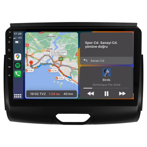 Ford Ranger Android Multimedya Sistemi (2015-2020) CRV-4858X