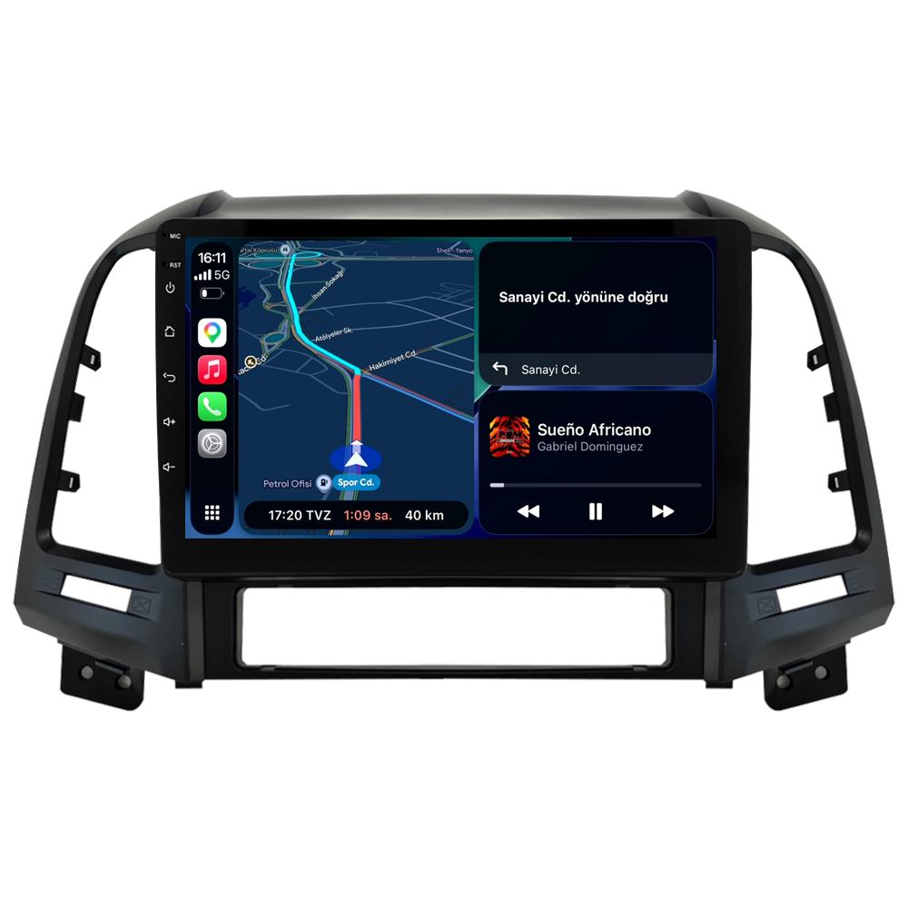 Hyundai Santa Fe Android Multimedya Sistemi (2006-2012) CRV-4291XA