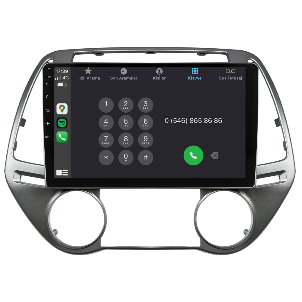 Hyundai I20 Android Multimedya Sistemi (2008-2012) CRV-4285XAA