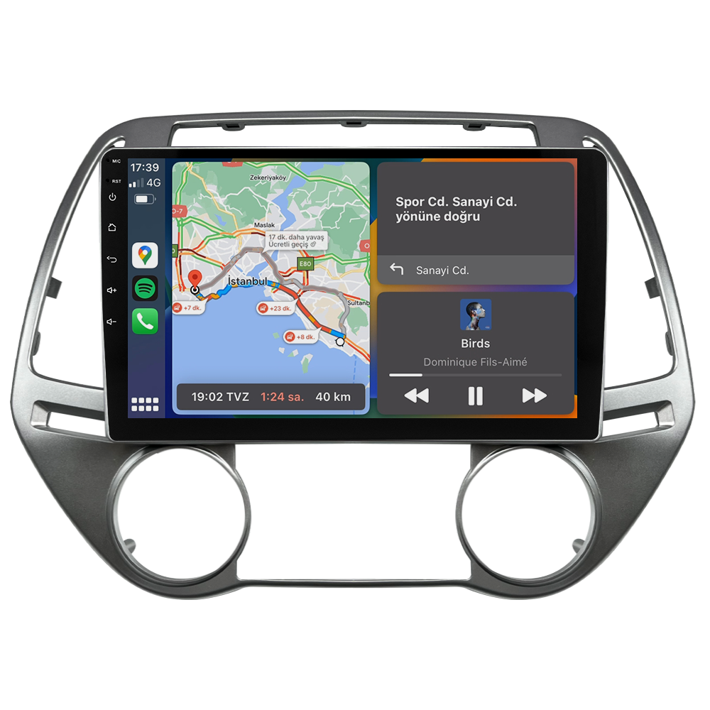 Hyundai I20 Android Multimedya Sistemi (2008-2012) CRV-4285XAA