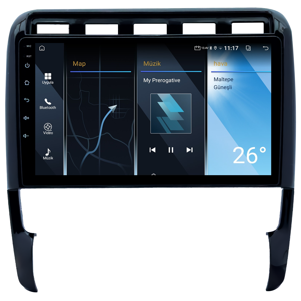 Porsche Cayenne Android Multimedya Sistemi (2006-2011) CRV-4348XA