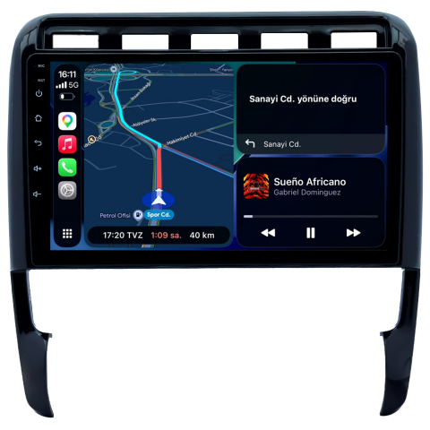 Porsche Cayenne Android Multimedya Sistemi (2006-2011) CRV-4348XA