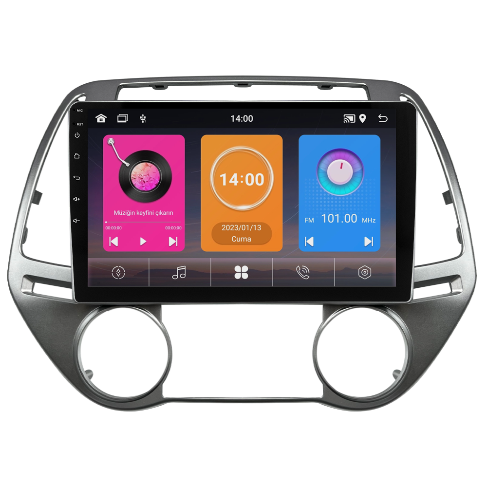 Hyundai I20 Android Multimedya Sistemi (2008-2012) CRV-4285XAA