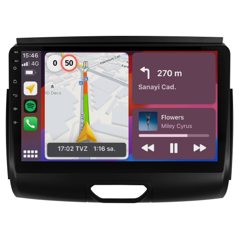 Ford Ranger Android Multimedya Sistemi (2015-2020) CRV4858XP