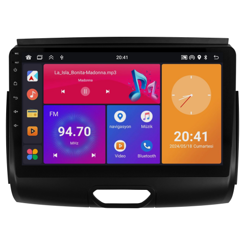Ford Ranger Android Multimedya Sistemi (2015-2020) CRV4858XP