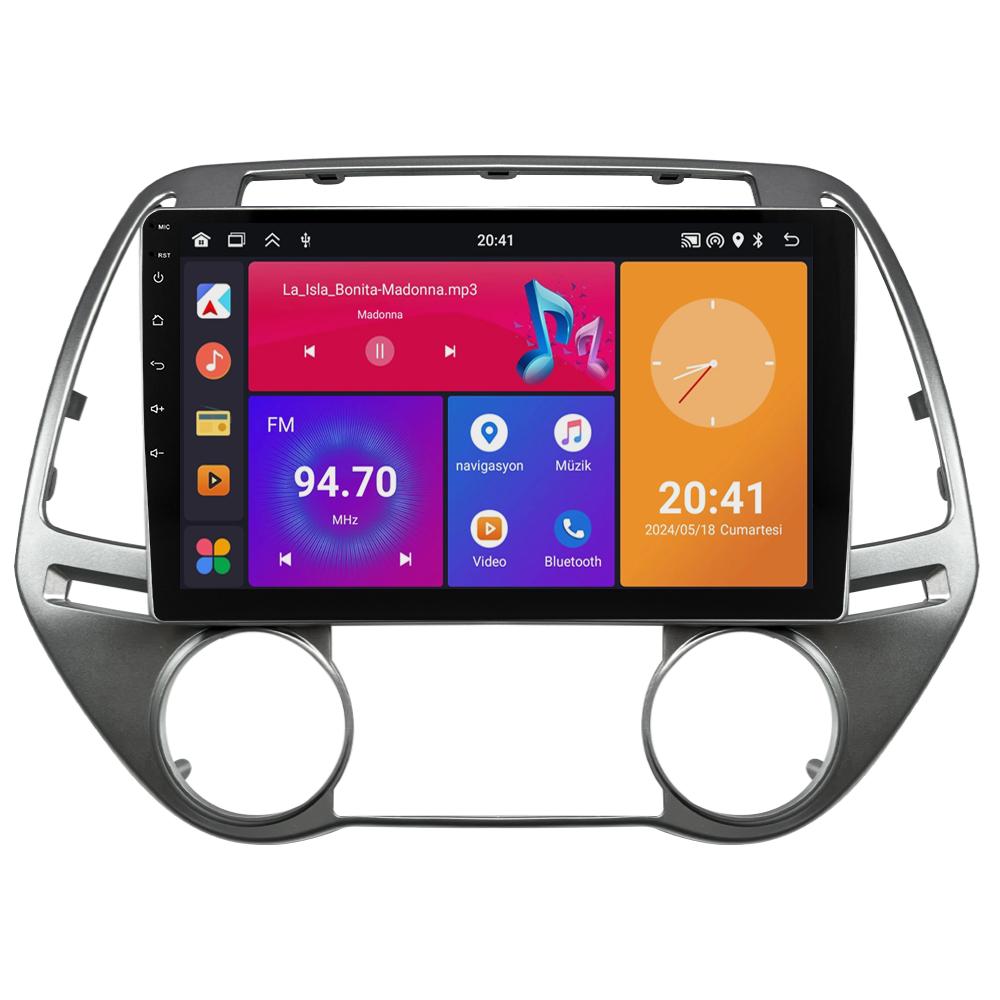 Hyundai I20 Android Multimedya Sistemi (2008-2012) CRV4285XP