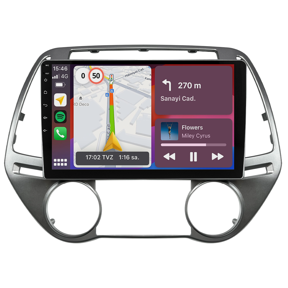 Hyundai I20 Android Multimedya Sistemi (2008-2012) CRV4285XP