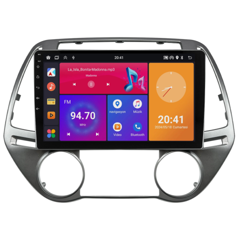 Hyundai I20 Android Multimedya Sistemi (2008-2012) CRV4285XP