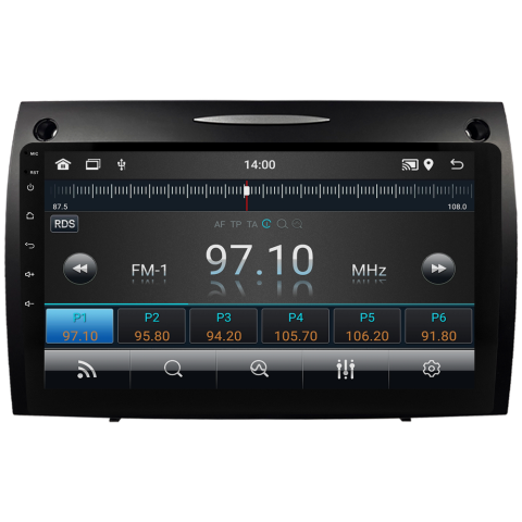 Mercedes Benz SLK Android Multimedya Sistemi (2008-2011) CRV-4863X