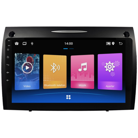 Mercedes Benz SLK Android Multimedya Sistemi (2008-2011) CRV-4863X