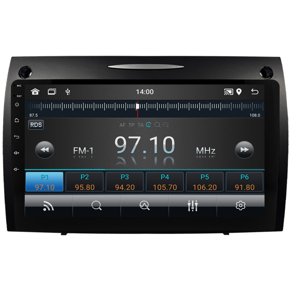 Mercedes Benz SLK Android Multimedya Sistemi (2008-2011) CRV-4863XD