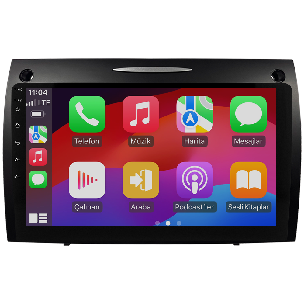 Mercedes Benz SLK Android Multimedya Sistemi (2008-2011) CRV4863XP