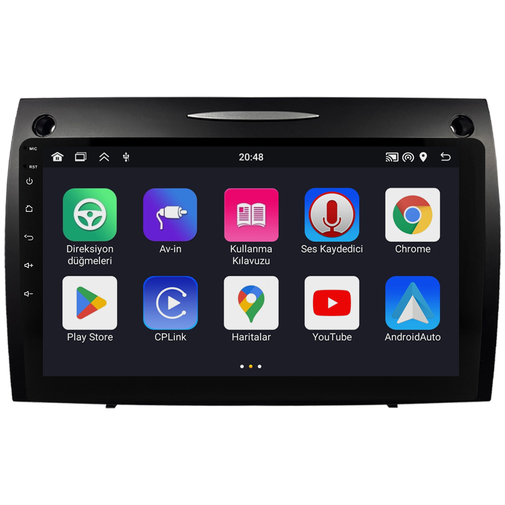 Mercedes Benz SLK Android Multimedya Sistemi (2008-2011) CRV4863XP