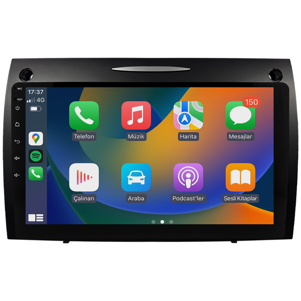 Mercedes Benz SLK Android Multimedya Sistemi (2008-2011) CRV-4863XAA