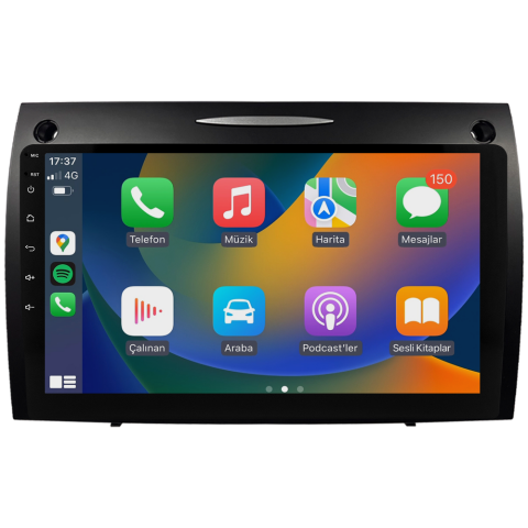 Mercedes Benz SLK Android Multimedya Sistemi (2008-2011) CRV-4863XAA