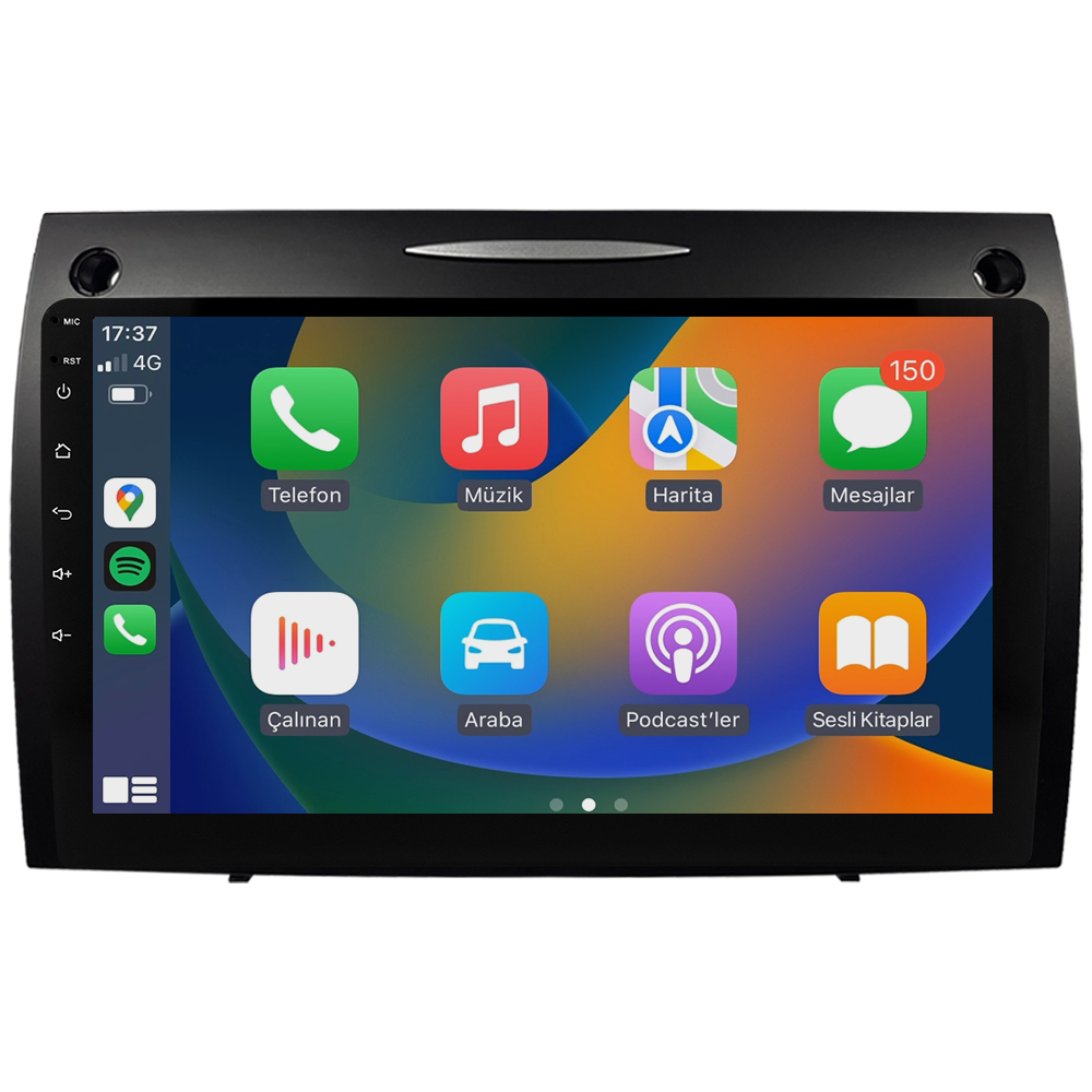 Mercedes Benz SLK Android Multimedya Sistemi (2008-2011) CRV-4863XR