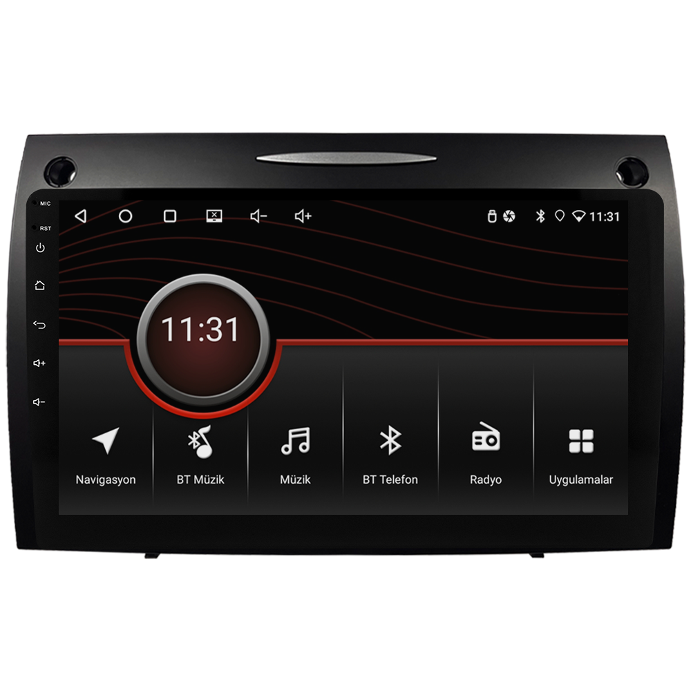 Mercedes Benz SLK Android Multimedya Sistemi (2008-2011) CRV-4863XR