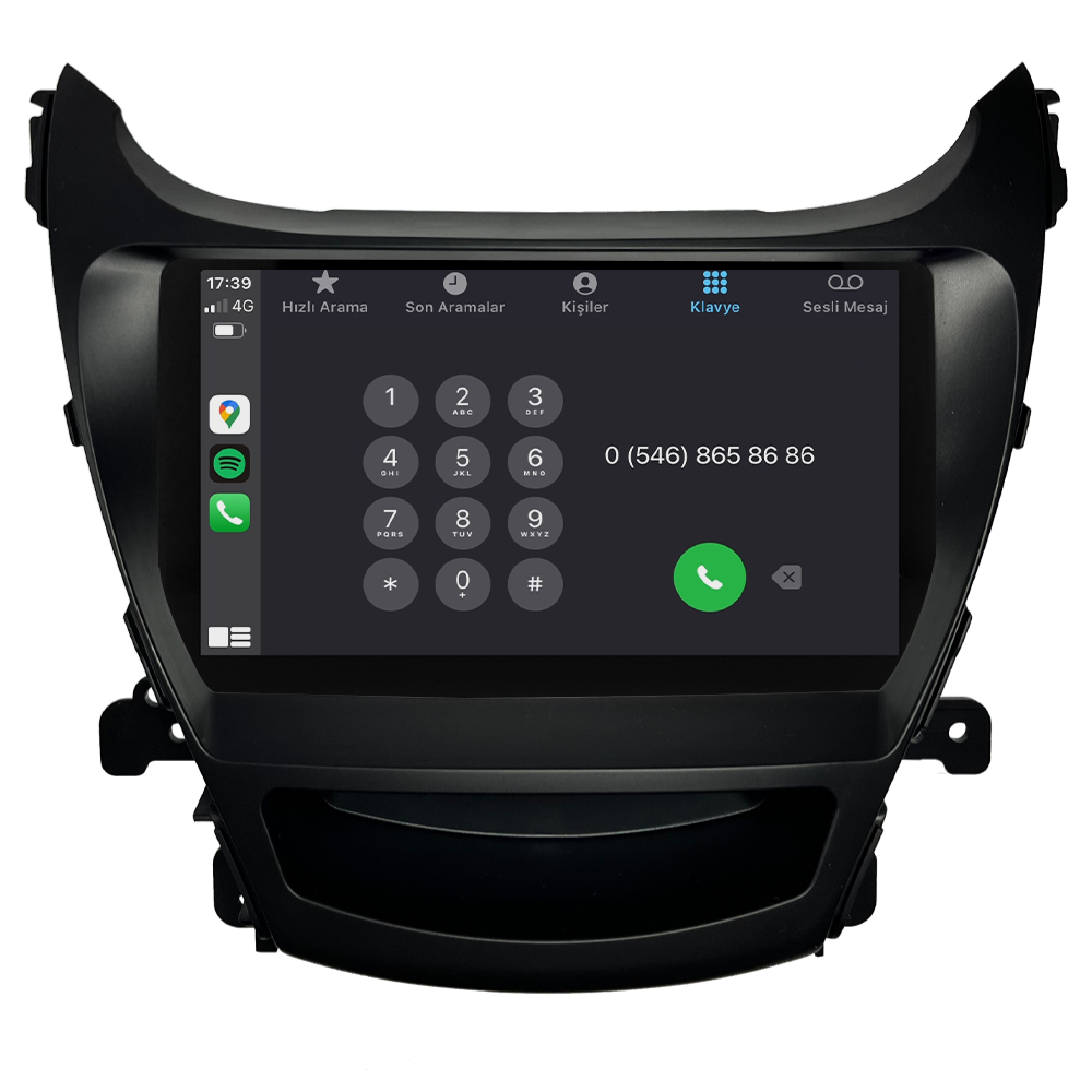 Hyundai Elantra Android Multimedya Sistemi (2012-2014)