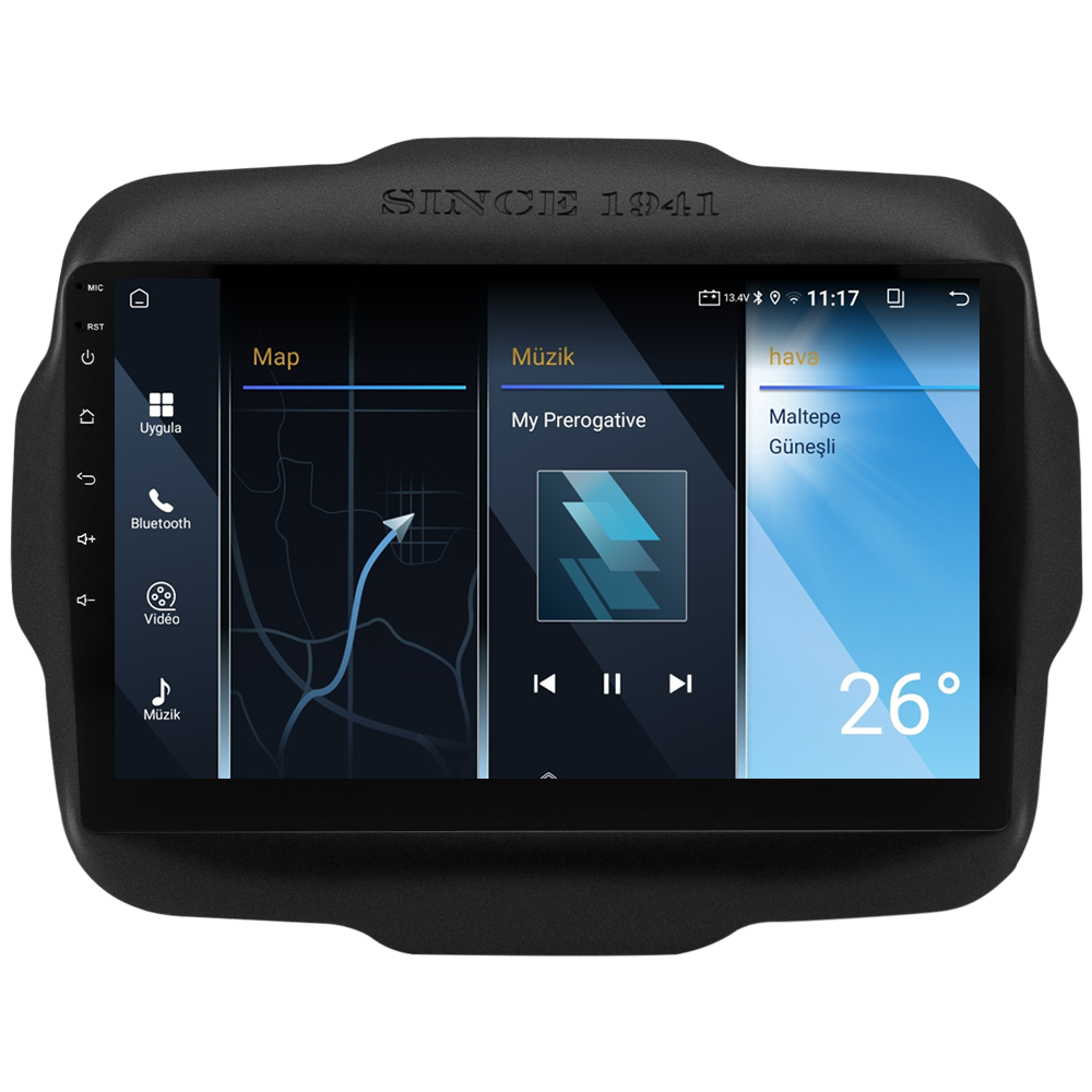 Jeep Renegade Android Multimedya Sistemi (2014-2023) CRV-4301XA