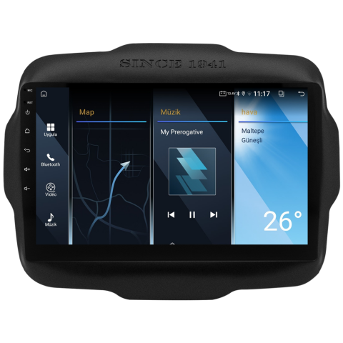 Jeep Renegade Android Multimedya Sistemi (2014-2023) CRV-4301XA