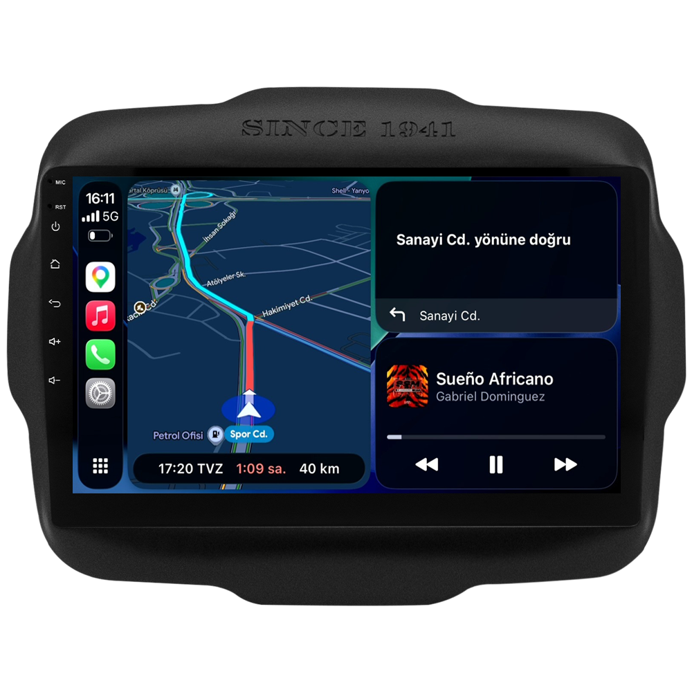 Jeep Renegade Android Multimedya Sistemi (2014-2023) CRV-4301XA