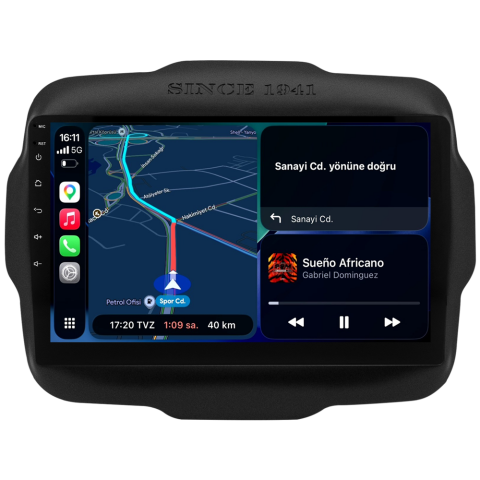 Jeep Renegade Android Multimedya Sistemi (2014-2023) CRV-4301XA
