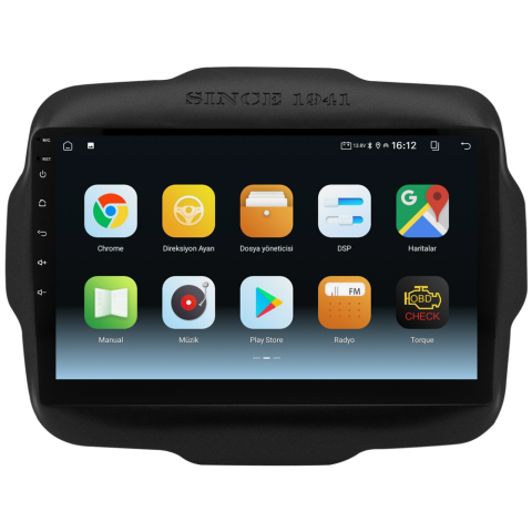 Jeep Renegade Android Multimedya Sistemi (2014-2023) CRV-4301XA