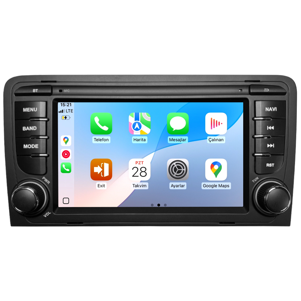 Audi A3 Android Multimedya Sistemi (2005-2012) CRV-4010RD