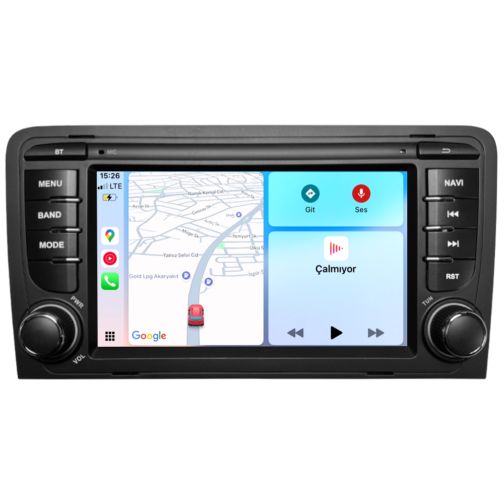 Audi A3 Android Multimedya Sistemi (2005-2012) CRV-4010RD