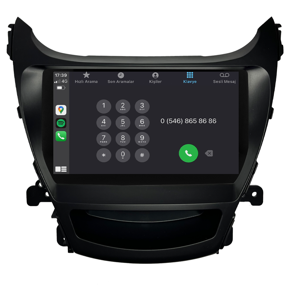 Hyundai Elantra Android Multimedya Sistemi (2012-2014)