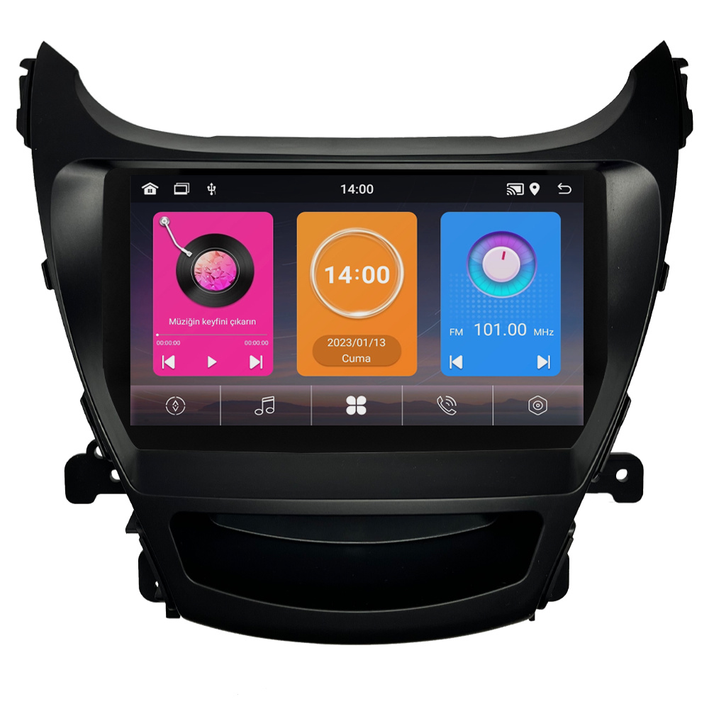 Hyundai Elantra Android Multimedya Sistemi (2012-2014)