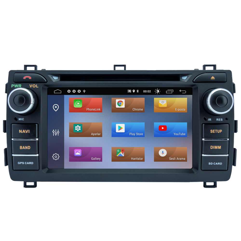 Toyota Auris Android Multimedya Sistemi (2013-2015)